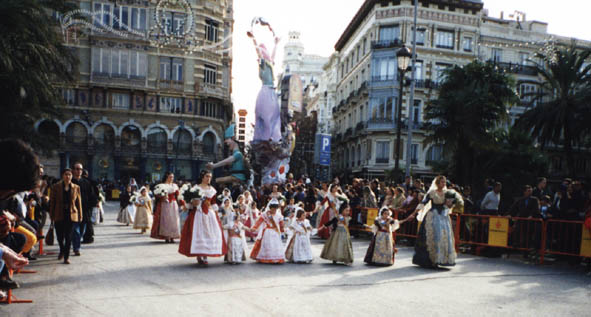 The procession